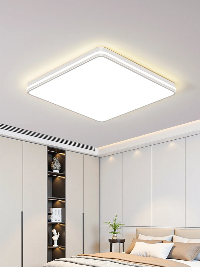 CHYMUIO LIGHT Ultra-thin LED Ceiling Light Living Room Decoration Large Bedroom Lamp Modern Home Kitchen Dining Room Chandelier