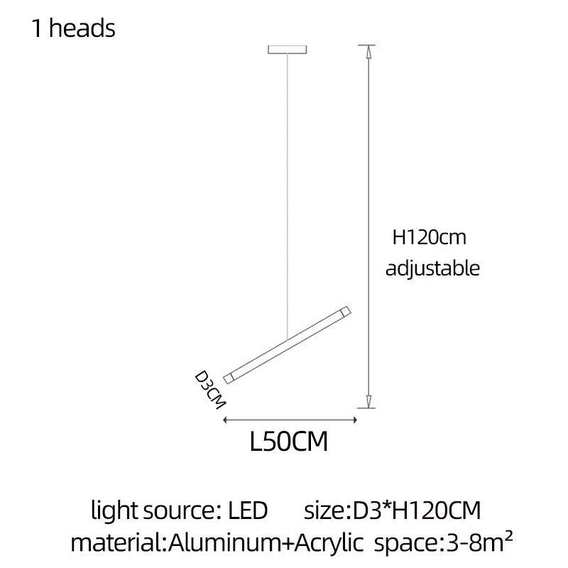 Modern LED Long Pendant Light Villa Living Room Ceiling Light Suspended Staircase Chandelier Dining Room Bedroom  Pendent Lamp