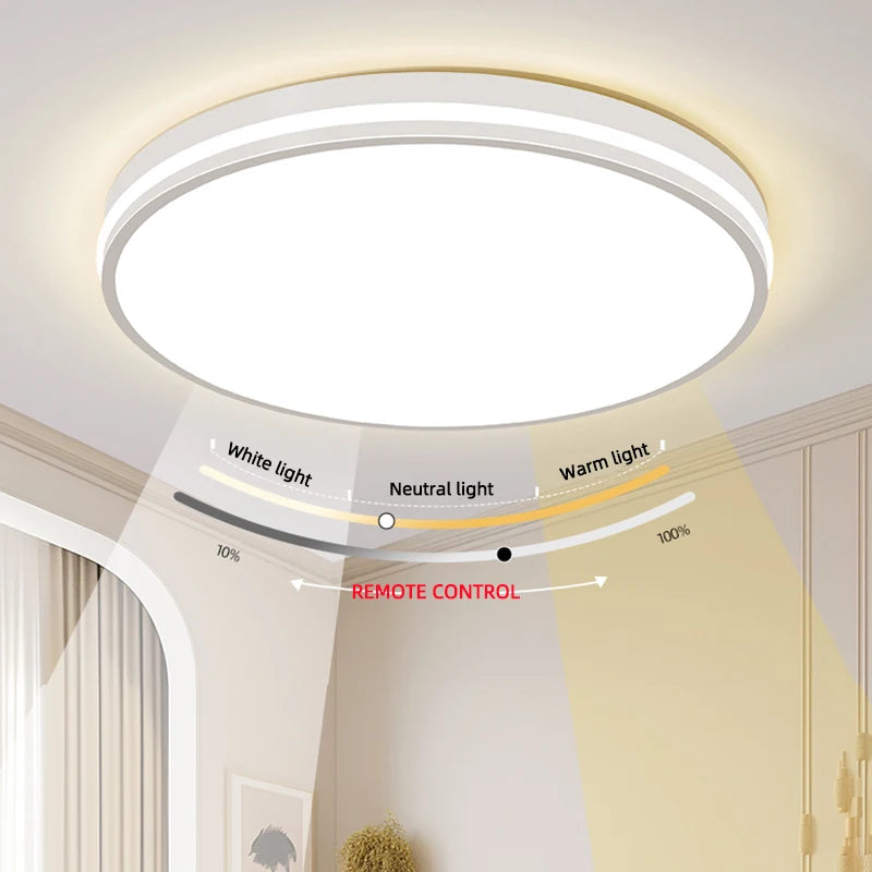CHYMUIO LIGHT Ultra-thin LED Ceiling Light Living Room Decoration Large Bedroom Lamp Modern Home Kitchen Dining Room Chandelier