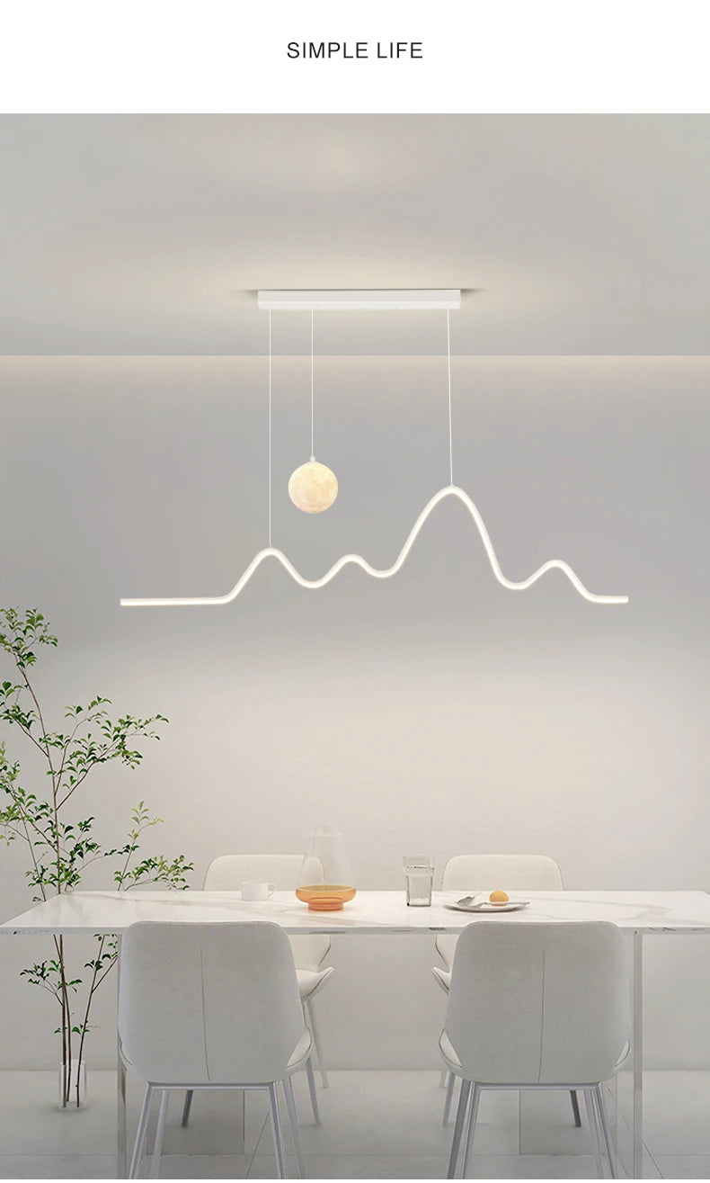 CHYMUIO LIGHT Ultra-thin LED Ceiling Light Living Room Decoration Large Bedroom Lamp Modern Home Kitchen Dining Room Chandelier