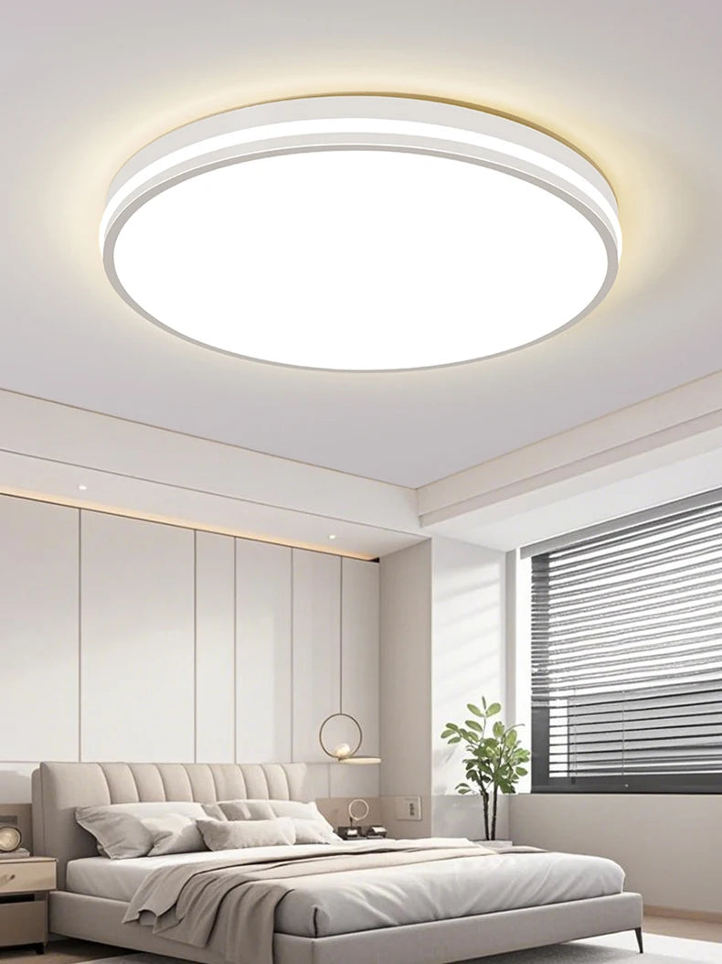 CHYMUIO LIGHT Ultra-thin LED Ceiling Light Living Room Decoration Large Bedroom Lamp Modern Home Kitchen Dining Room Chandelier