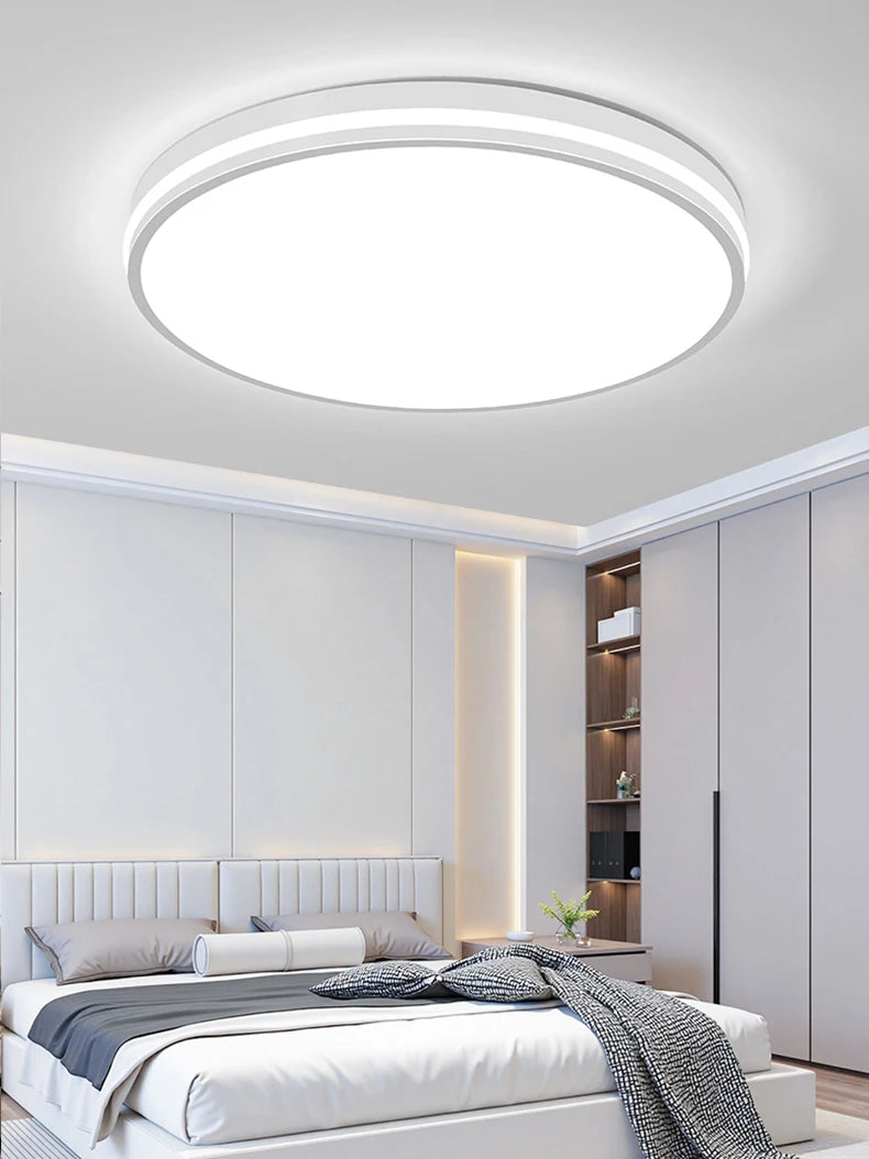 CHYMUIO LIGHT Ultra-thin LED Ceiling Light Living Room Decoration Large Bedroom Lamp Modern Home Kitchen Dining Room Chandelier