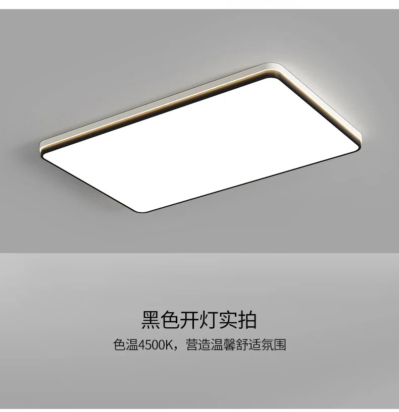 CHYMUIO LIGHT Ultra-thin LED Ceiling Light Living Room Decoration Large Bedroom Lamp Modern Home Kitchen Dining Room Chandelier